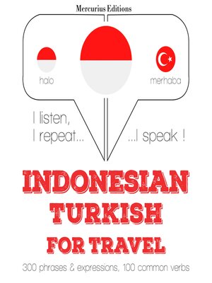 cover image of kata perjalanan dan frase dalam bahasa Turki